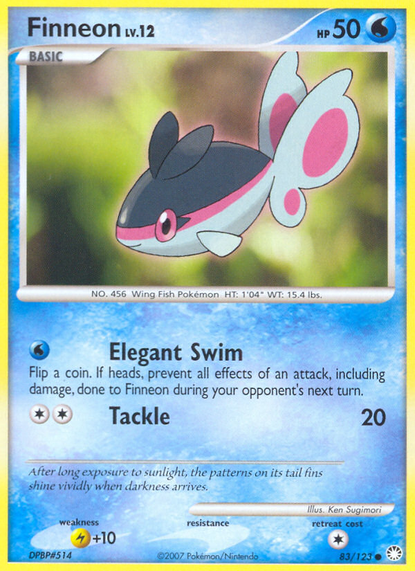 Finneon - Pokémon TCG Card