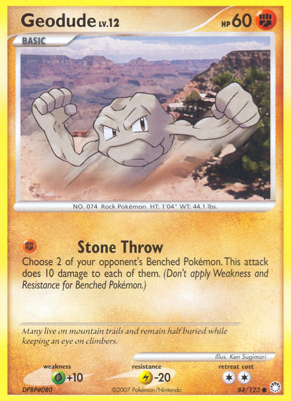Geodude - Pokémon TCG Card