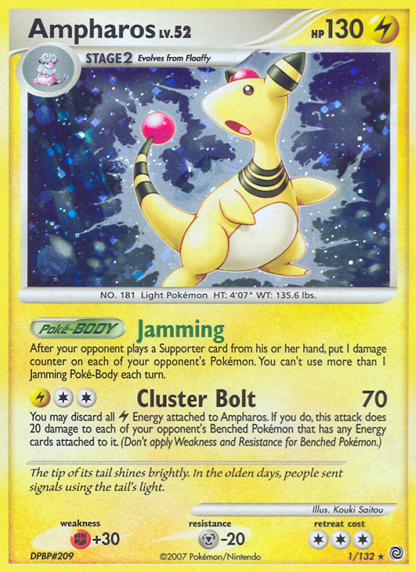 Ampharos - Pokémon TCG Card