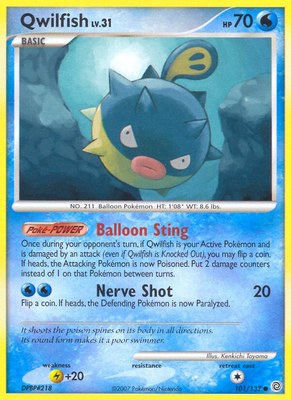 Qwilfish - Pokémon TCG Card