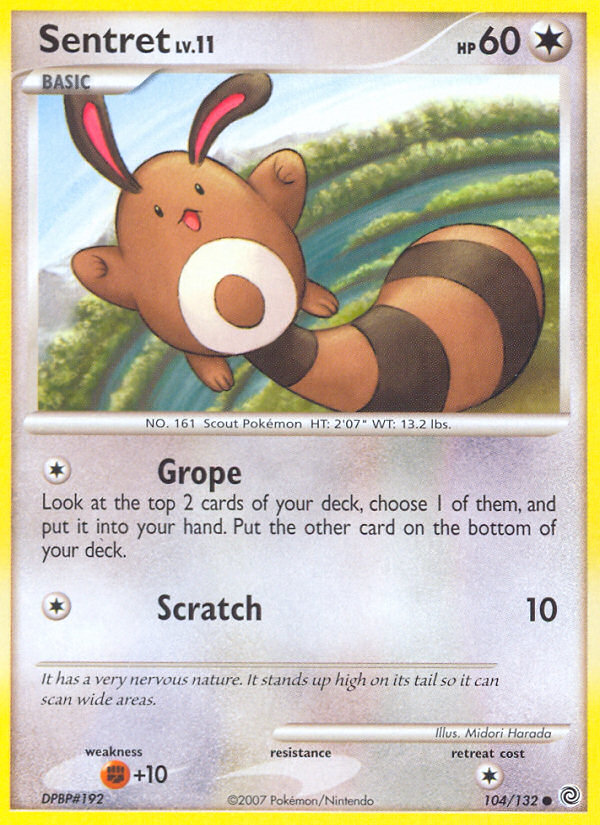 Sentret - Pokémon TCG Card