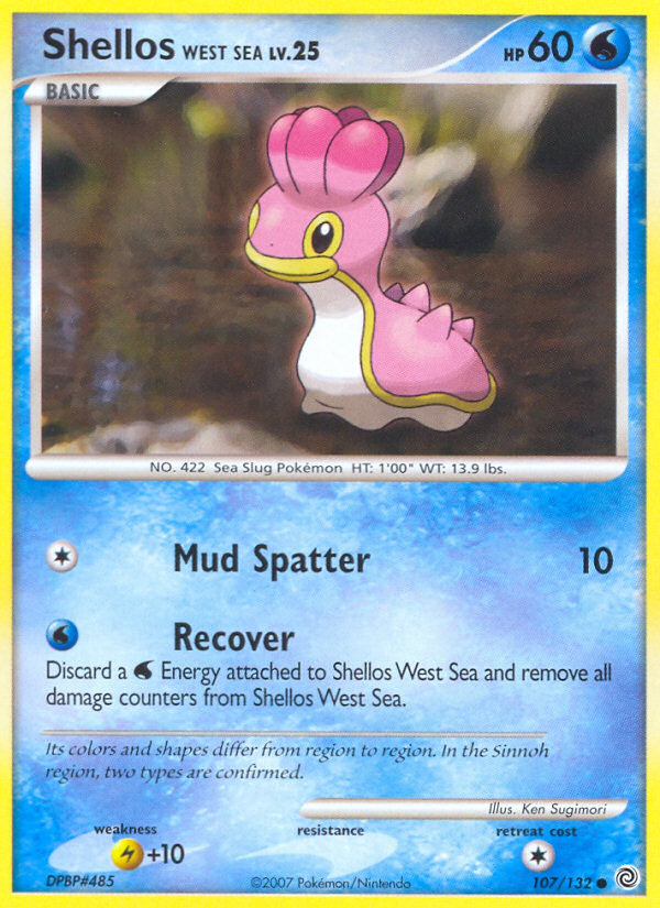 Shellos West Sea - Pokémon TCG Card