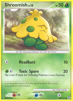 Shroomish - pokemon TCG Card