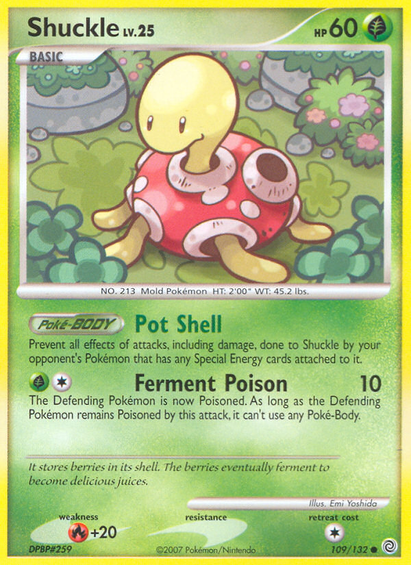 Shuckle - Pokémon TCG Card