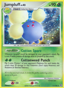 Jumpluff - pokemon TCG Card