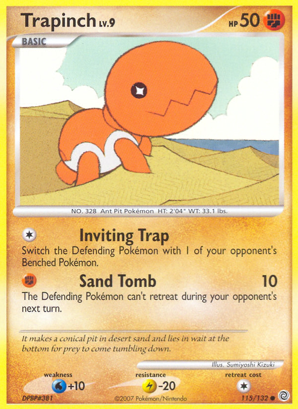 Trapinch - Pokémon TCG Card
