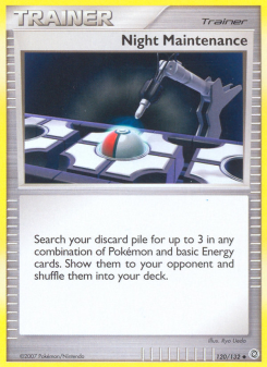 Night Maintenance - pokemon TCG Card