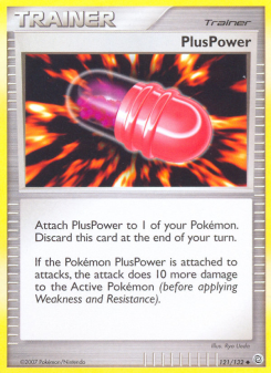 PlusPower - pokemon TCG Card