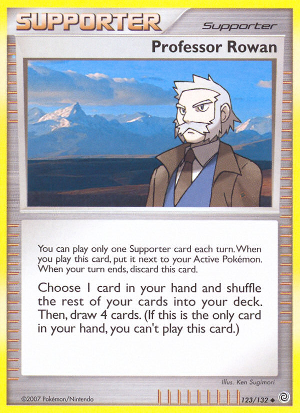 Professor Rowan - Pokémon TCG Card