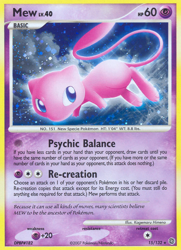 Mew - Pokémon TCG Card