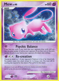 Mew - pokemon TCG Card