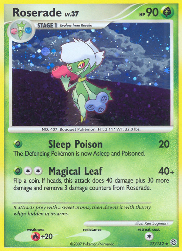 Roserade - Pokémon TCG Card