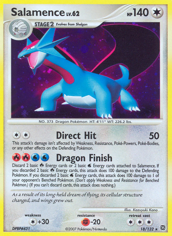 Salamence - Pokémon TCG Card