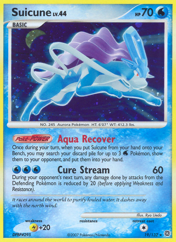 Suicune - Pokémon TCG Card