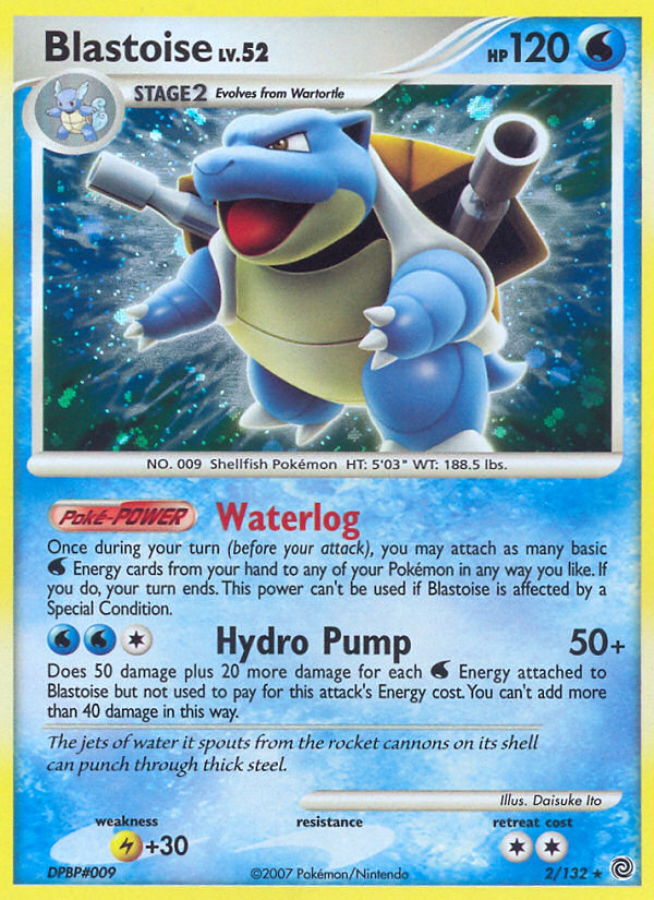 Blastoise - Pokémon TCG Card