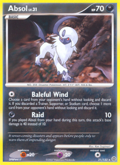 Absol - pokemon TCG Card