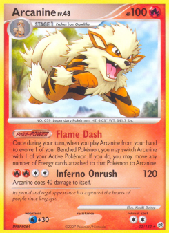 Arcanine - pokemon TCG Card