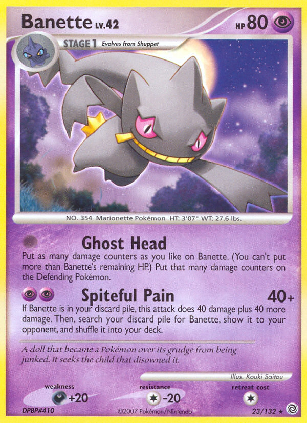 Banette - Pokémon TCG Card
