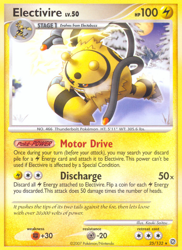 Electivire - Pokémon TCG Card