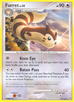 Furret - pokemon TCG Card