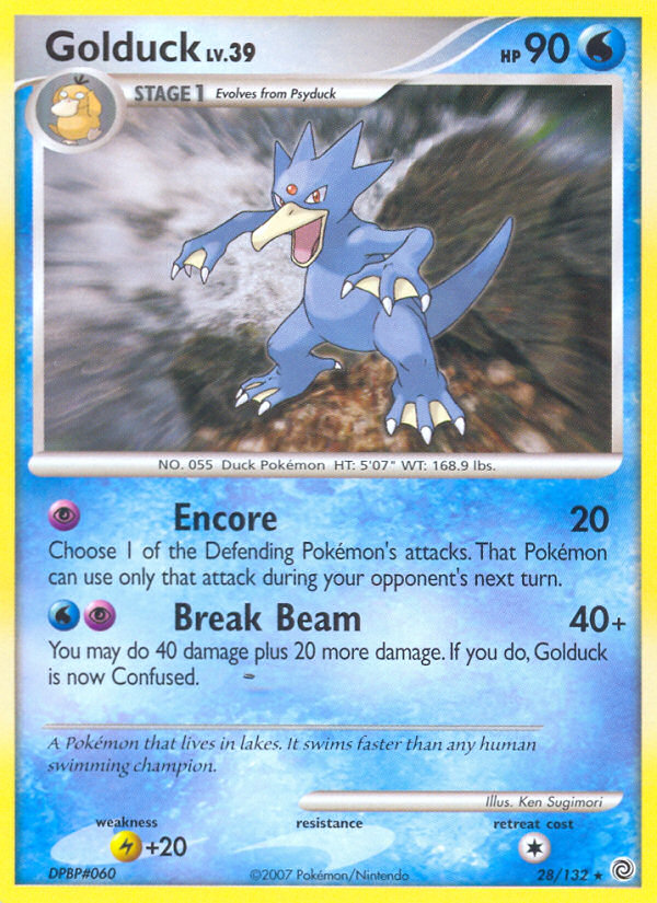 Golduck - Pokémon TCG Card