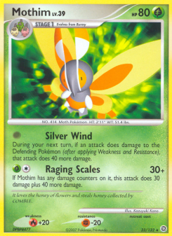 Mothim - pokemon TCG Card