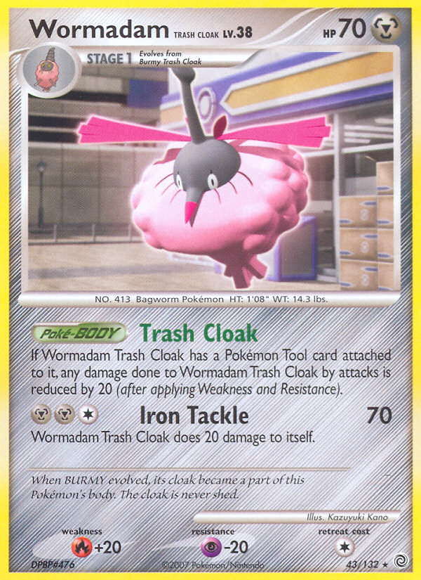 Wormadam Trash Cloak - Pokémon TCG Card