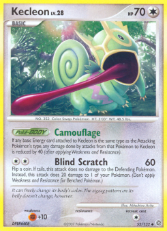 Kecleon - pokemon TCG Card