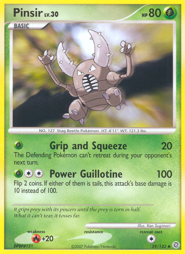 Pinsir - Pokémon TCG Card