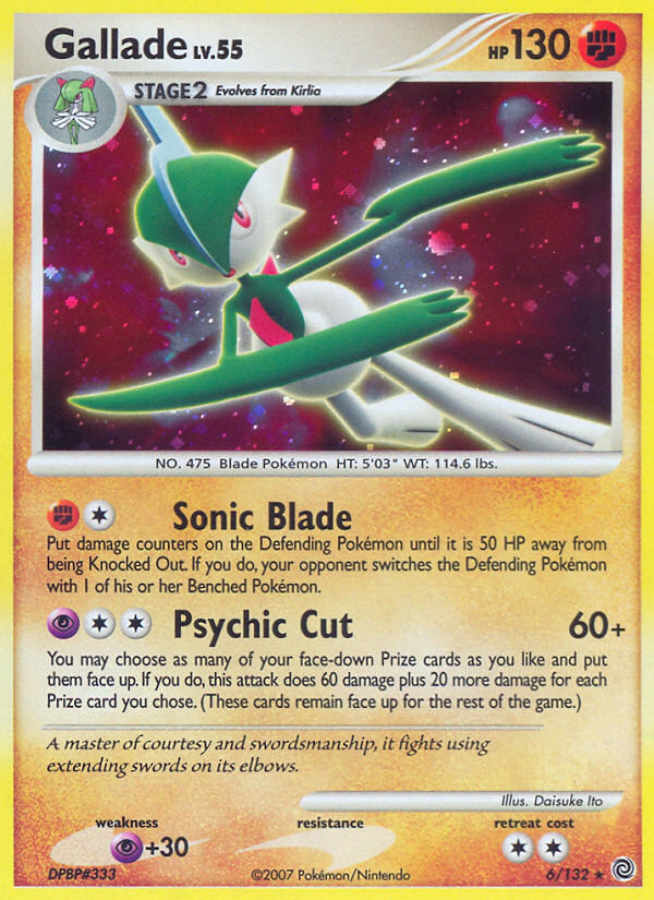 Gallade - Pokémon TCG Card