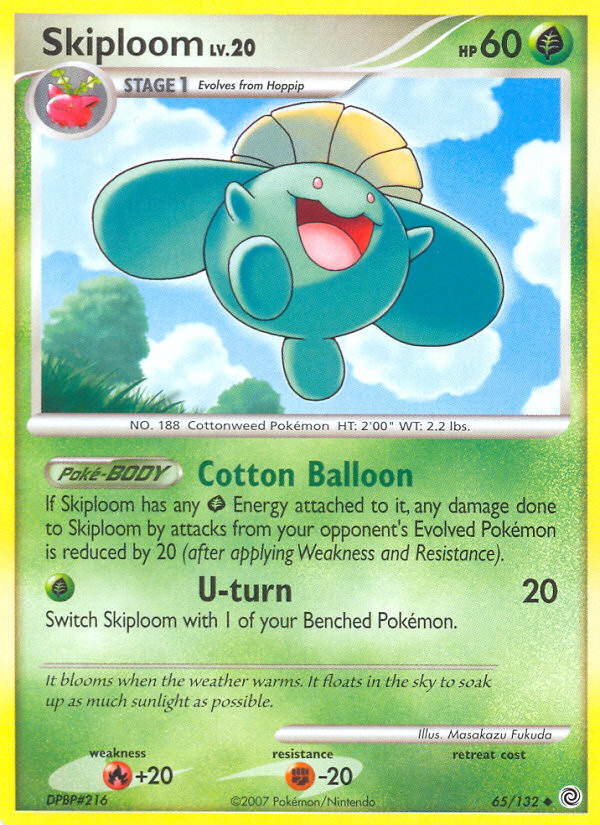 Skiploom - Pokémon TCG Card