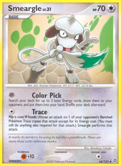 Smeargle - pokemon TCG Card