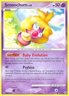 Smoochum - pokemon TCG Card
