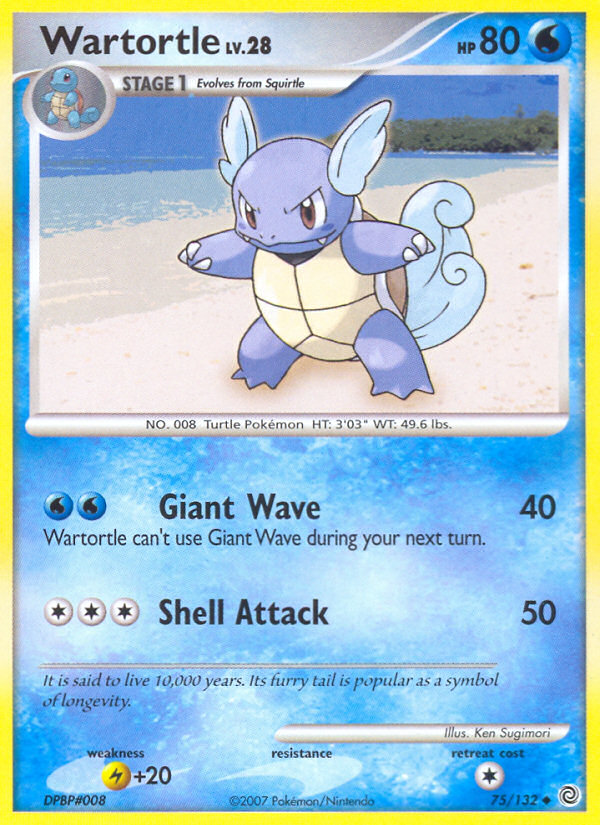 Wartortle - Pokémon TCG Card