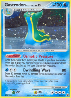 Gastrodon East Sea - pokemon TCG Card