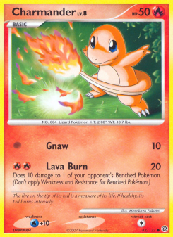 Charmander - pokemon TCG Card