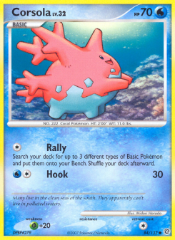 Corsola - pokemon TCG Card