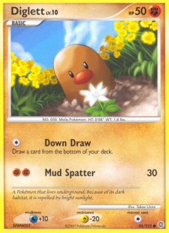 Diglett - pokemon TCG Card