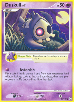 Duskull - pokemon TCG Card