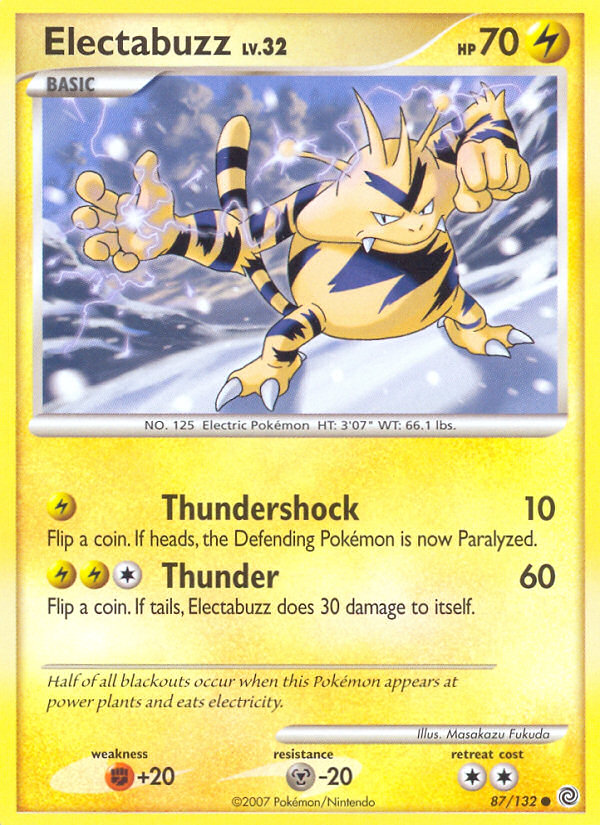 Electabuzz - Pokémon TCG Card