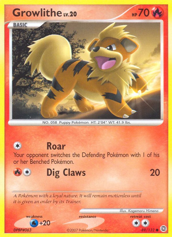 Growlithe - Pokémon TCG Card