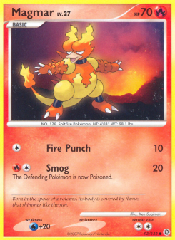 Magmar - pokemon TCG Card