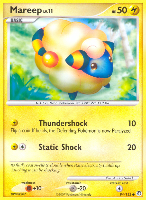 Mareep - Pokémon TCG Card