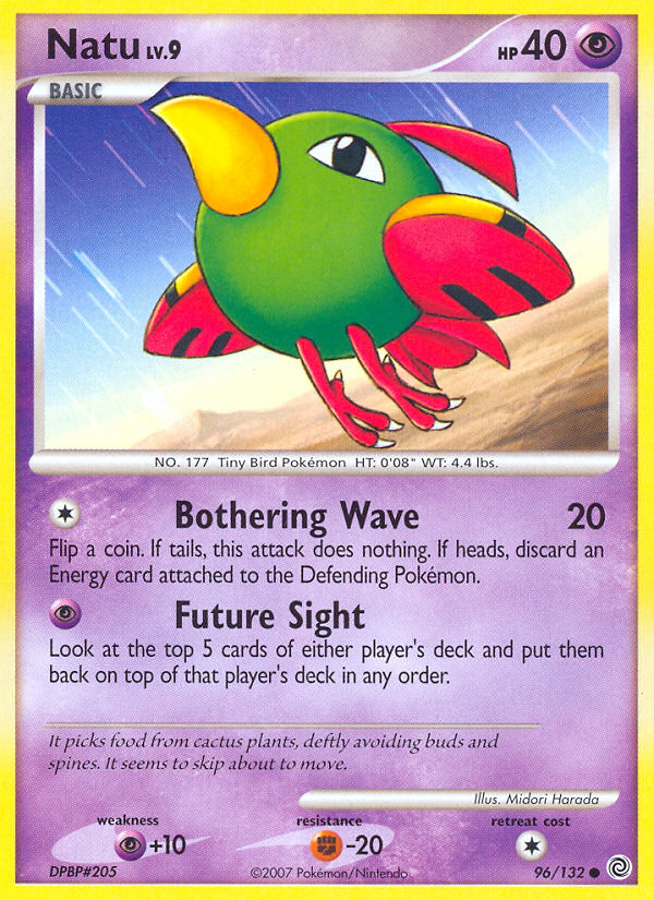 Natu - Pokémon TCG Card