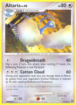 Altaria - pokemon TCG Card