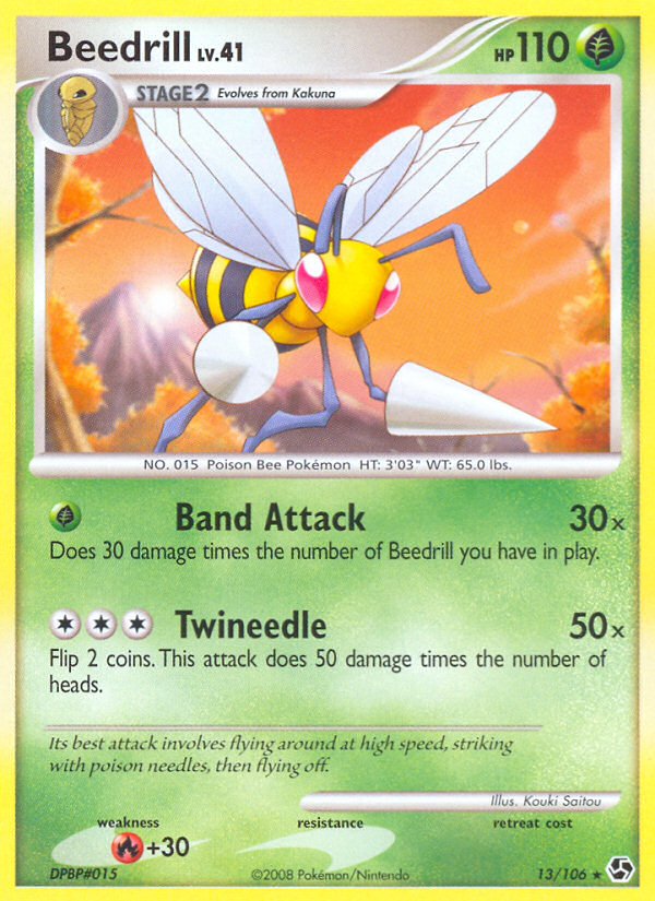 Beedrill - Pokémon TCG Card