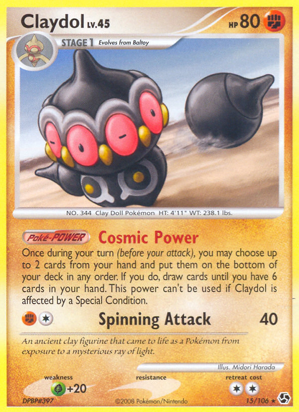 Claydol - Pokémon TCG Card
