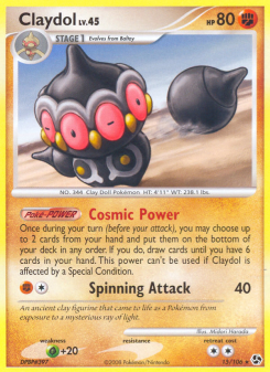 Claydol - pokemon TCG Card