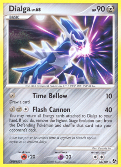 Dialga - pokemon TCG Card