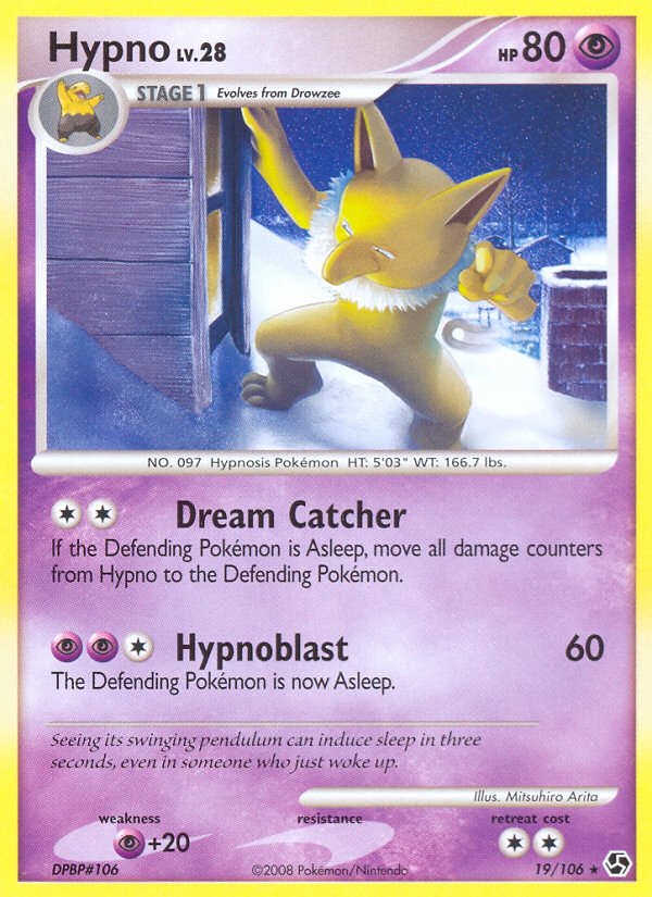 Hypno - Pokémon TCG Card